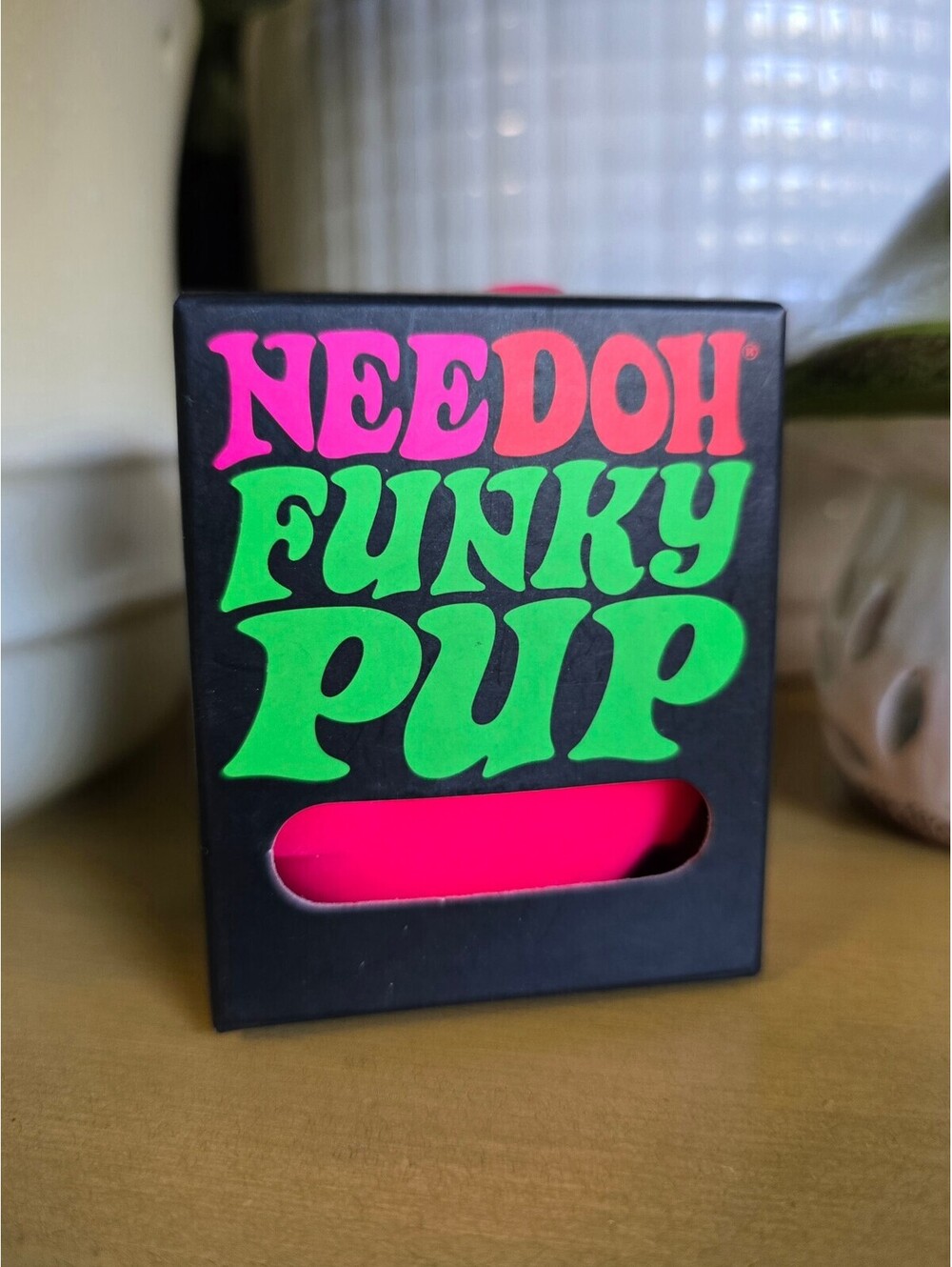NIB Schylling Needoh Funky Pup PINK